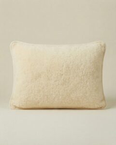 Merino vilnos balta pagalvė, WoolLando