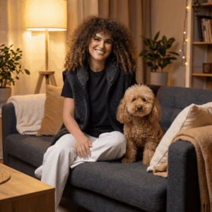 Merino vilnos tamsiai pilka liemenė "unisex", WoolLando