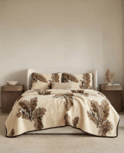 100% merino vilnos patalynės komplektas ĄŽUOLAS