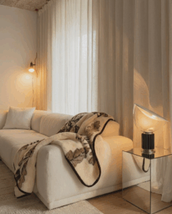 100% merino vilnos lengva antklodė - pledas ĄŽUOLAS