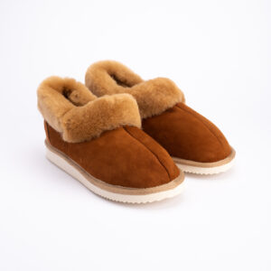 Moteriški natūralaus kailio šviesūs odiniai aulinukai TILA, WoolLando