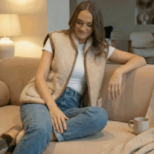 Merino vilnos rusva liemenė "unisex", WoolLando