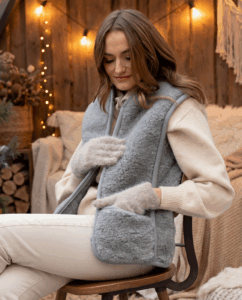 Merino vilnos pilka liemenė 