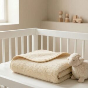 Vaikiška 100% merino vilnos lengva antklodė - pledukas, WoolLando