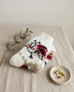 Vaikiškos merino vilnos kojinės BORUŽĖLĖ, WoolLando