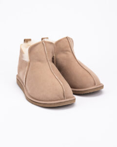 Vyriški natūralaus kailio rudi odiniai aulinukai  NERO , WoolLando