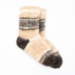 Veltos kraujataką gerinančios 100 proc. Sibiro Haskio vilnos kojinės, WoolLando