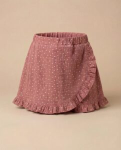 Muslino medvilnės sijonšorčiai ŽIRNIUKAS