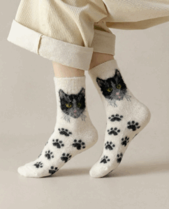 Merino vilnos kojinės PĖDUTĖS, WoolLando