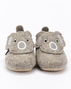 Vaikiški šviesūs natūralios vilnos velti aulinukai KOALA