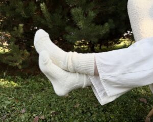 Naujosios Zelandijos avių vilnos kojinės SNOWY