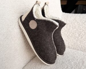 Woollando rudi natūralios vilnos aulinukai