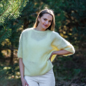 Kid moheros vilnos megztinis SUN