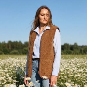 Kupranugario vilnos liemenė AJA "unisex", WoolLando