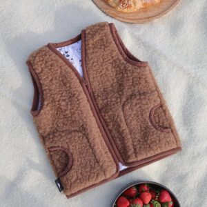 Vaikiška kupranugarių vilnos liemenė ULA, WoolLando